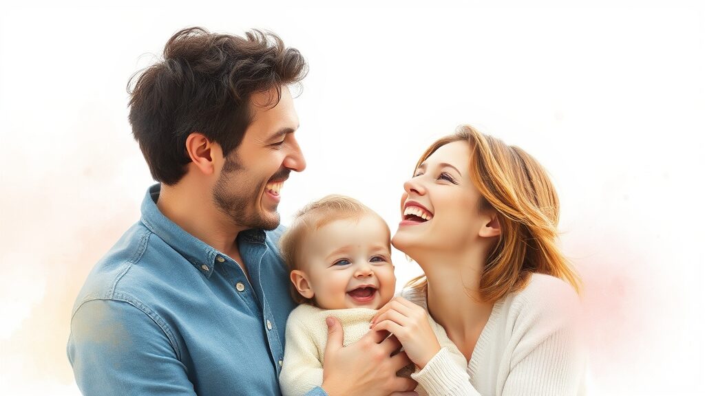 2026년 육아휴직 급여 총정리: 달라지는 정책과 실수령액 계산법 4 새롭게 달라지는 6+6 부모 육아휴직제 (watercolor 스타일)