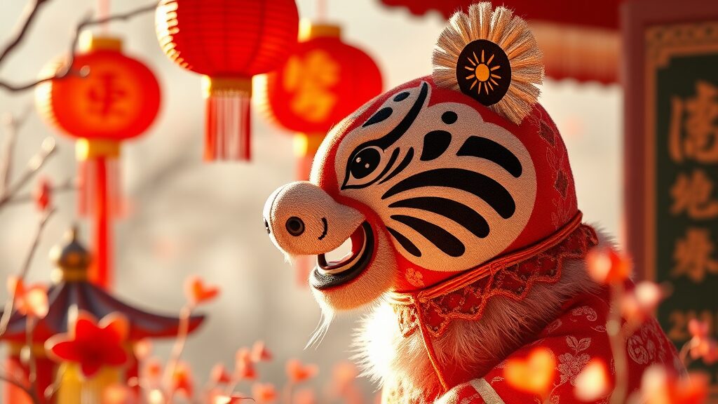 누구에게나 좋은 센스 있는 설날 인사말 (realistic 스타일)