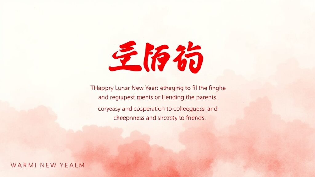 부모님, 직장 동료, 친구에게 맞춤 설날 인사말 추천 (watercolor 스타일)