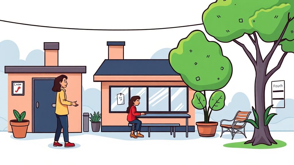 신청은 어떻게 하나요? 신청 방법 및 필요 서류 (cartoon 스타일)