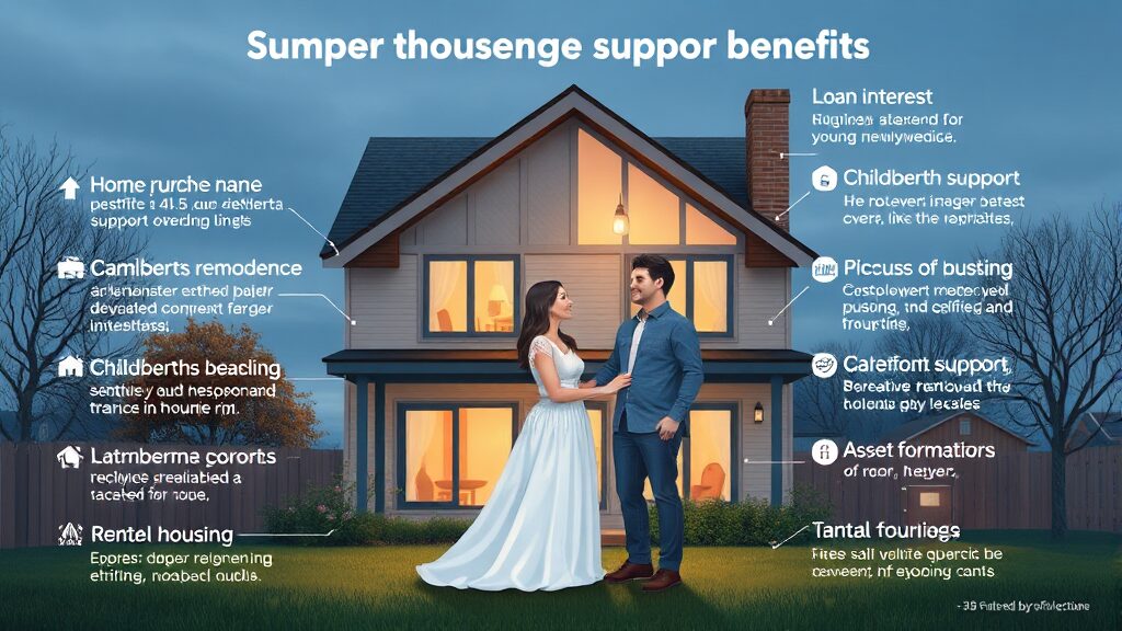 월세 지원 외 추가적인 주거 지원 혜택은? (realistic 스타일)