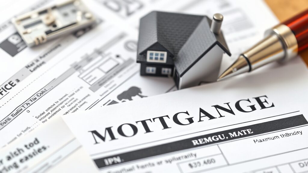 근저당 설정, 왜 필요할까요? (realistic 스타일)