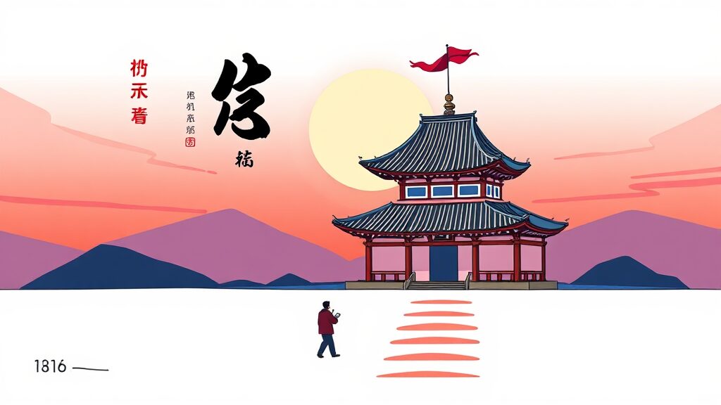 안중근 의사 유묵, 116년 만의 귀환 (cartoon 스타일)