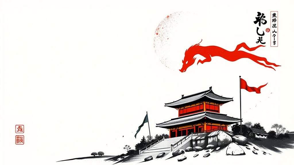 유묵 귀환을 통해 배우는 독립과 자유의 의미 (illustration 스타일)