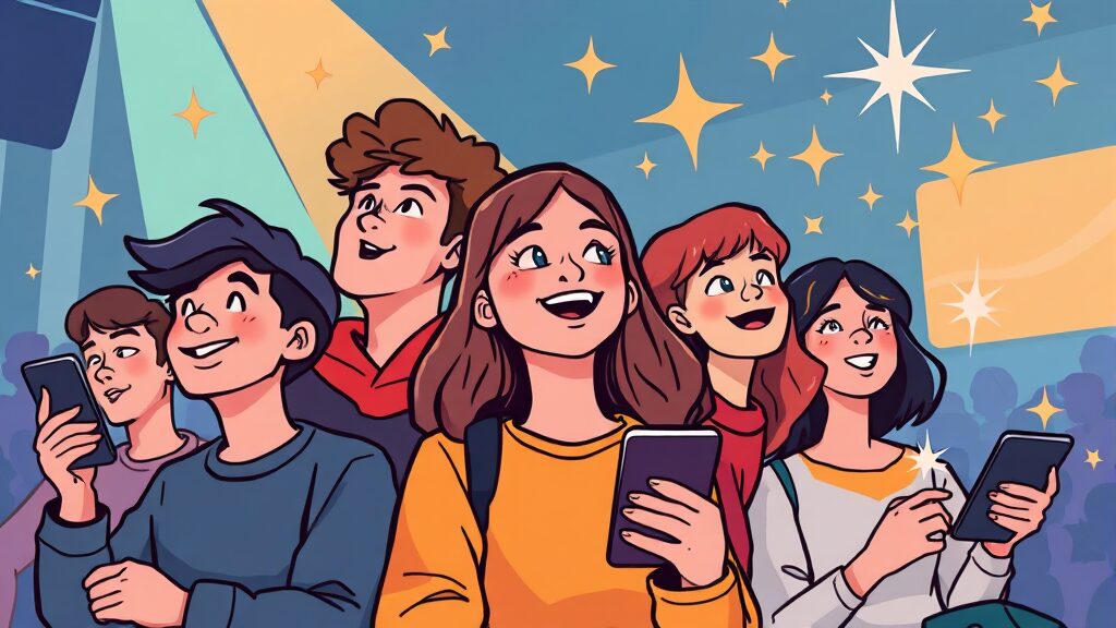 청년문화비 지원금, 더 궁금한 점은? (illustration 스타일)