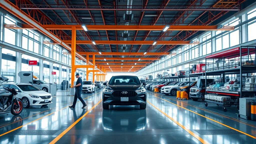 기대되는 경제적 파급 효과와 일자리 창출 (realistic 스타일)