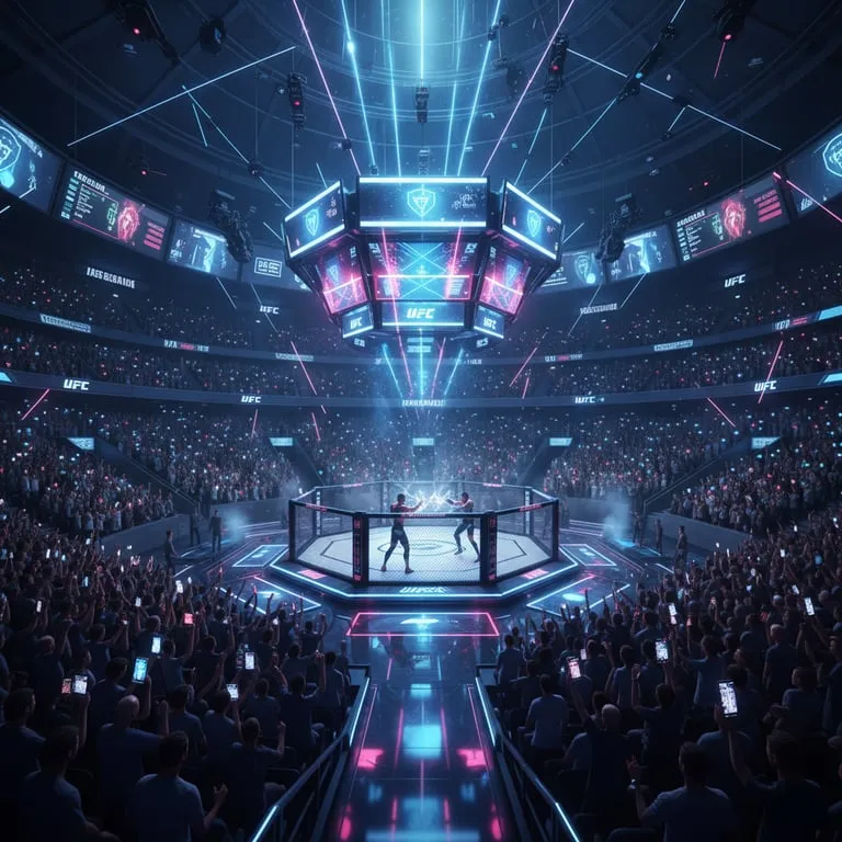 블랙컴뱃 16, 국내 첫 1만 관중 유치 성공. 6 고도의 연출 기법과 스포테인먼트가 선사하는 시각적 카타르시스