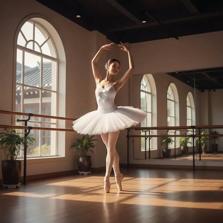 발레라는 험난한 길을 묵묵히 걸어온 신동엽 딸의 열정