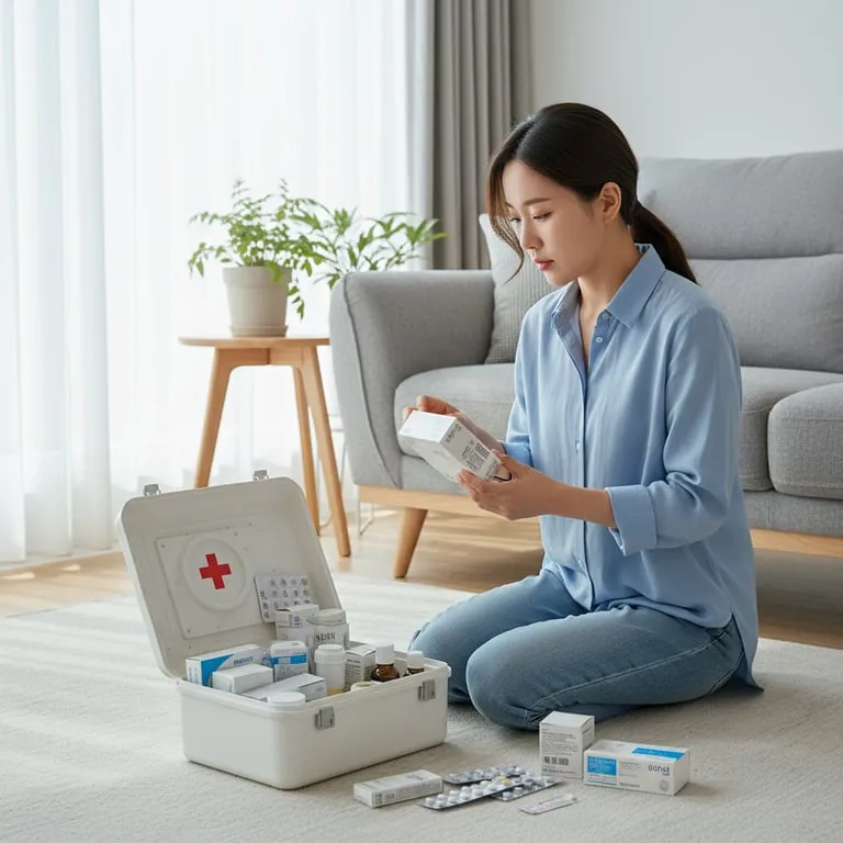비상 상황을 대비한 가정 내 상비약 관리 팁