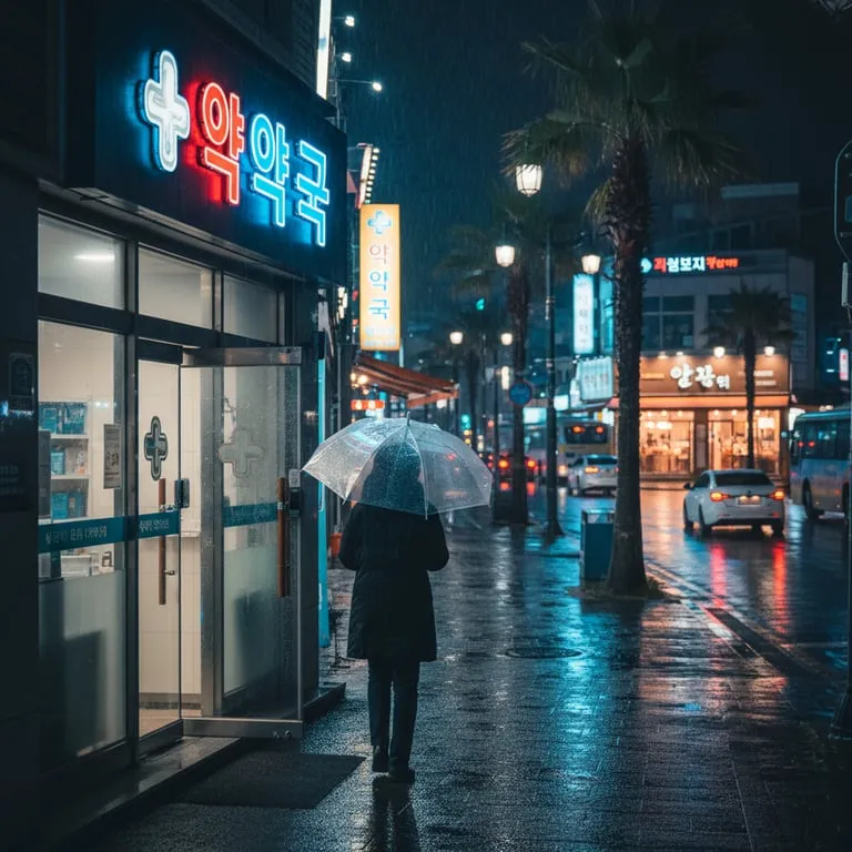 도심 지역 야간 운영 약국 및 추가 정보