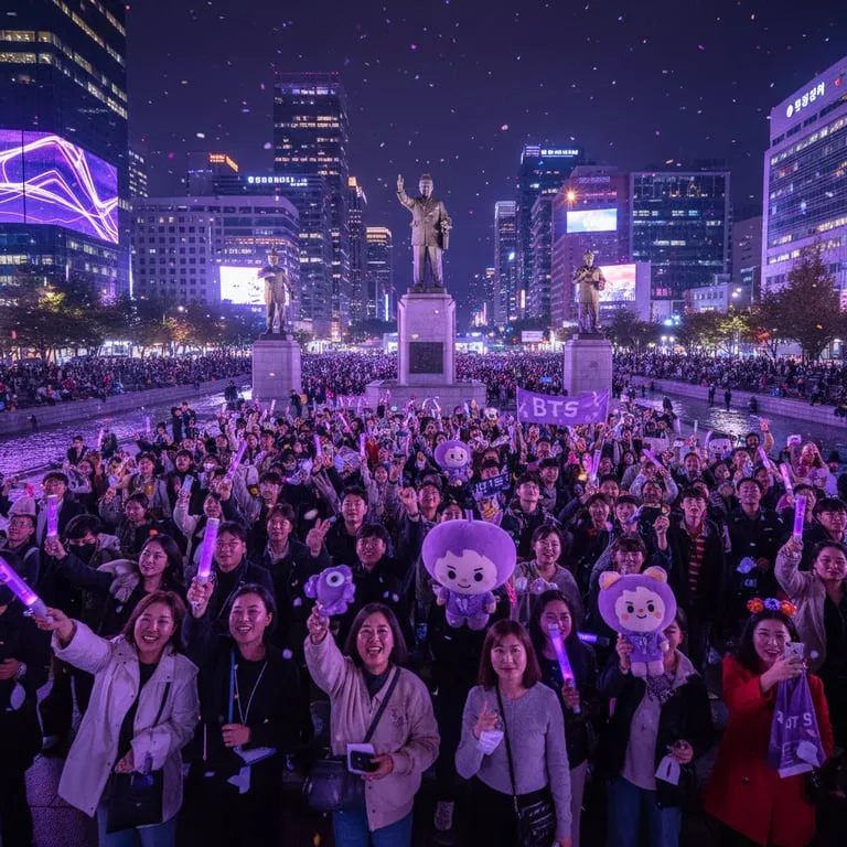 방탄소년단 컴백 아리랑 광화문 무료 공연 예매 7 BTS 더 시티 아리랑 서울 프로젝트의 경제적 파급 효과와 도시 마케팅