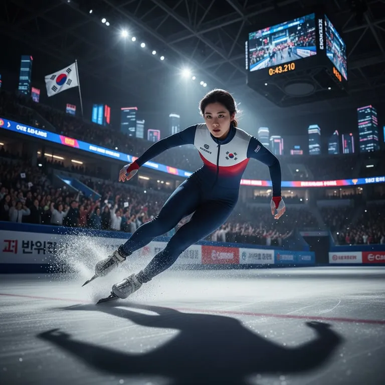 쇼트트랙 김길리 여자 1,000m 동메달 6 1,000m 결승선에서 증명된 고도의 집중력과 평정심