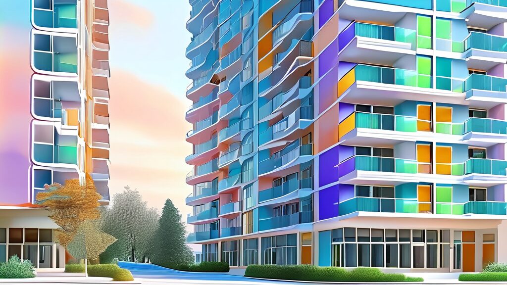 공동주택 공시가격, 어떻게 조회하고 열람하나요? (watercolor 스타일)