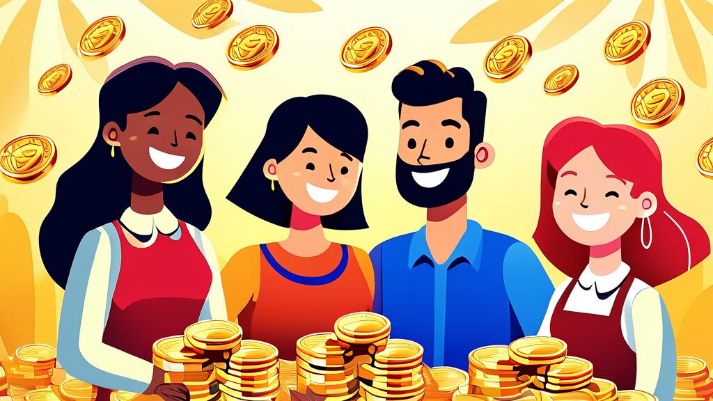 2026년 정부 지원금 수령액 예상 및 활용 전략 (cartoon 스타일)