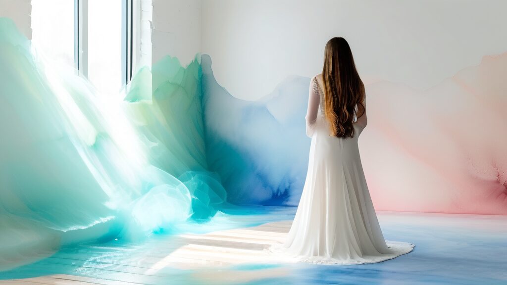 보이스피싱, 이렇게 예방하세요! (watercolor 스타일)