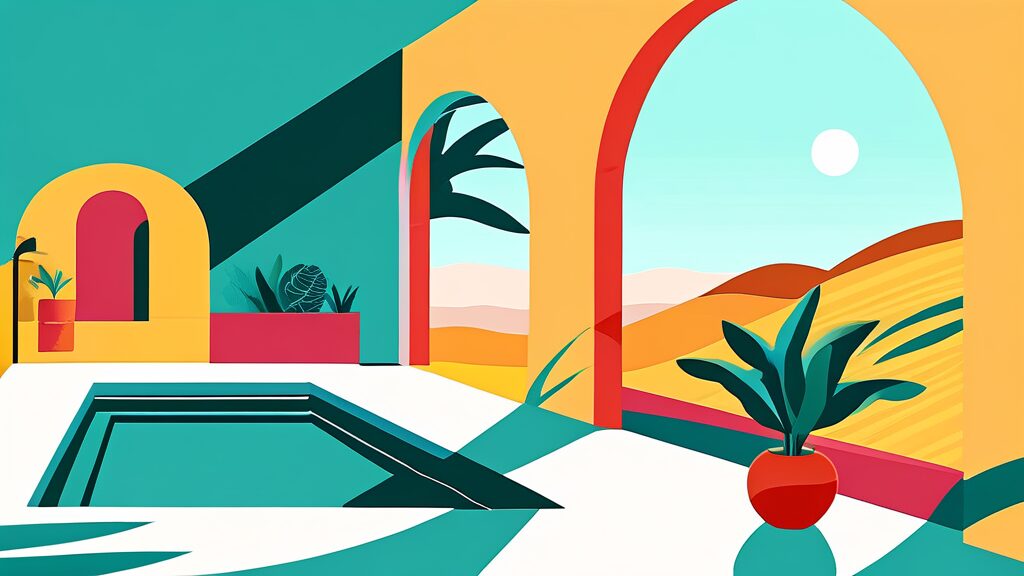 연금 수급자의 경제적 안정과 사회 참여 확대 방안 (illustration 스타일)