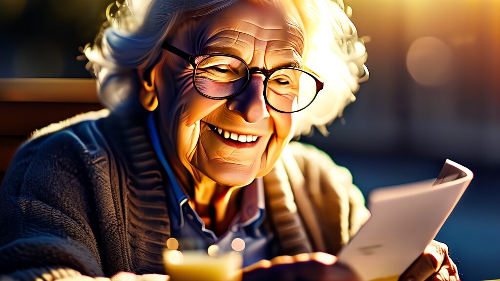 기초연금 신청 대상 및 자격 요건 (realistic 스타일)