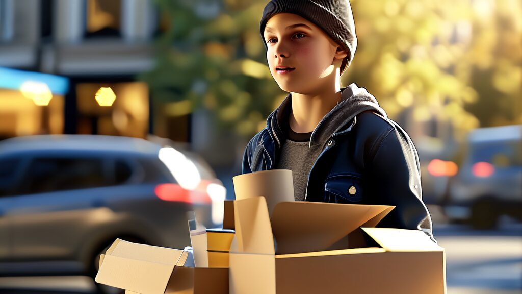 배달거지란 무엇인가? 정의와 심각성 (realistic 스타일)