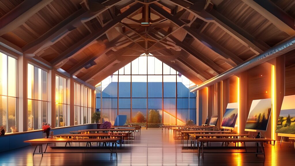 예술인의 안정적인 미래를 위한 추가 지원 (realistic 스타일)