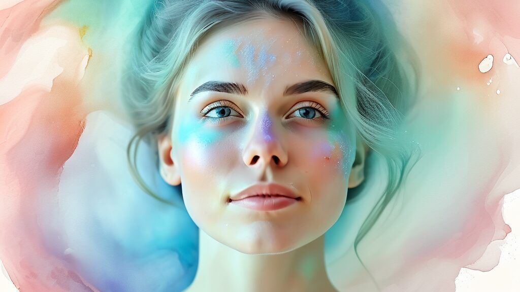 난자동결 시술비 지원 신청 시 필요한 서류는 무엇인가요? (watercolor 스타일)