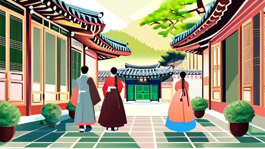 한의약 난임치료의 과정과 구체적인 지원 내용 (illustration 스타일)