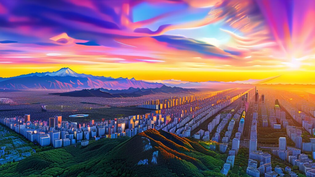 후보별 핵심 공약 및 비전 분석 (realistic 스타일)