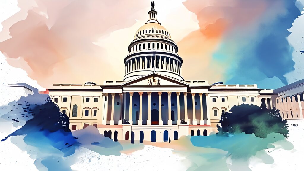 전한길 국민의힘 탈당 이유와 한미동맹단 창설: 보수 재편의 서막 4 전한길의 '진짜 보수'와 보수 진영 내 논쟁 (watercolor 스타일)