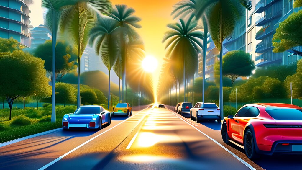 사업 기대 효과 및 향후 전망 (realistic 스타일)