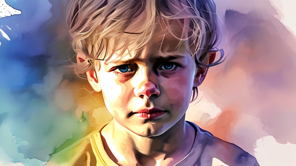 故 김창민 감독 사망 사건: 진실 공방과 유족의 눈물 3 유족의 눈물: 진실을 향한 외침과 고통 (watercolor 스타일)